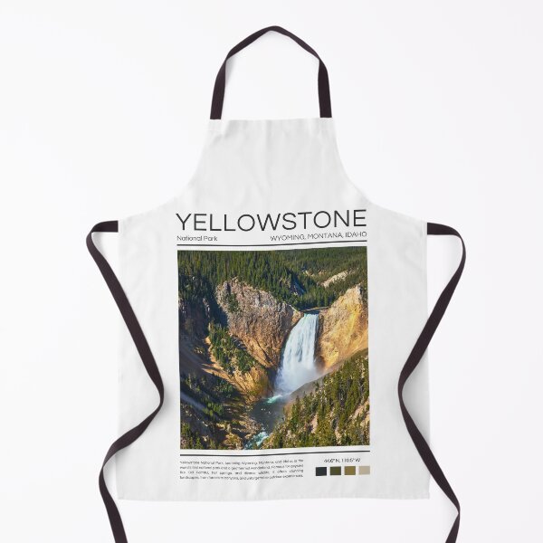 Item preview, Yellowstone National Park - Wyoming, Montana, and Idaho designed and sold by StudioRedKoala.