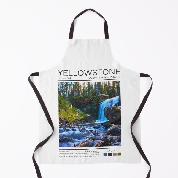 Item preview, Yellowstone National Park - Wyoming, Montana, and Idaho designed and sold by StudioRedKoala.