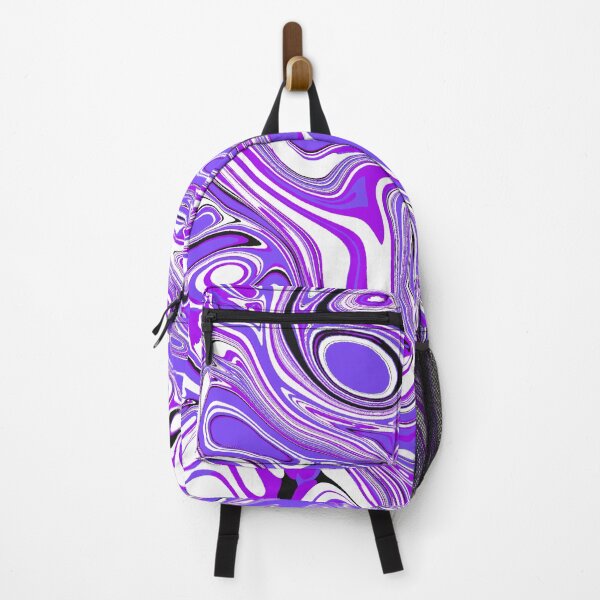 Item preview, Bold Purple and White Abstract Swirl Design designed and sold by Zeddessay.