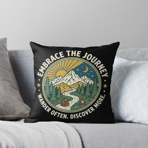 Item preview, Embrace The Journey: Wander Often, Discover More Adventure designed and sold by Owcomm.