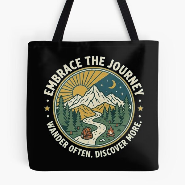 Item preview, Embrace The Journey: Wander Often, Discover More Adventure designed and sold by Owcomm.