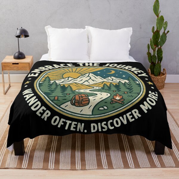 Item preview, Embrace The Journey: Wander Often, Discover More Adventure designed and sold by Owcomm.