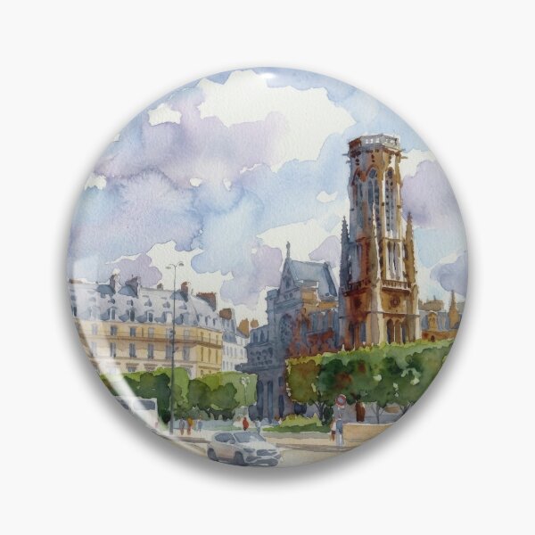 Item preview, Saint-Jacques Tower Paris designed and sold by caracatita75.