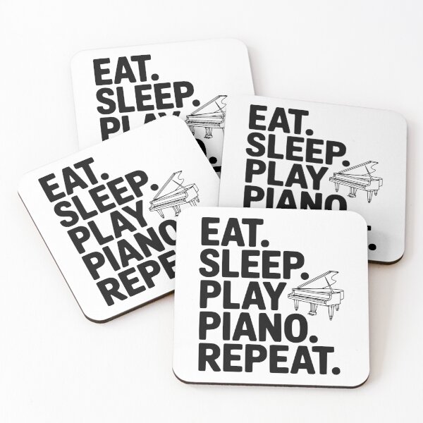 Item preview, Eat. Sleep. Play Piano. Repeat. designed and sold by Frank Ring.