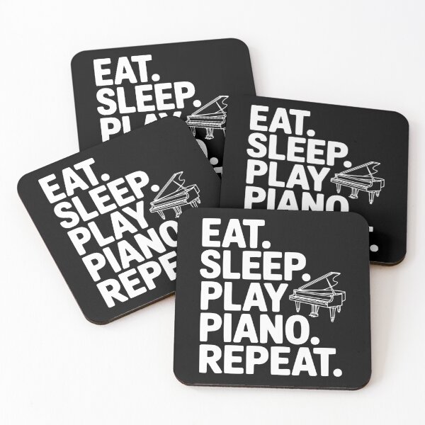 Item preview, Eat. Sleep. Play Piano. Repeat. designed and sold by Frank Ring.