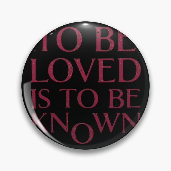 Item preview, To Be Loved Is To Be Known Inspirational Quote Vintage Typography designed and sold by haitrieuic96.
