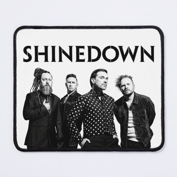 Item preview, Shinedown Band and Logo Black & White designed and sold by Aidangilly02.