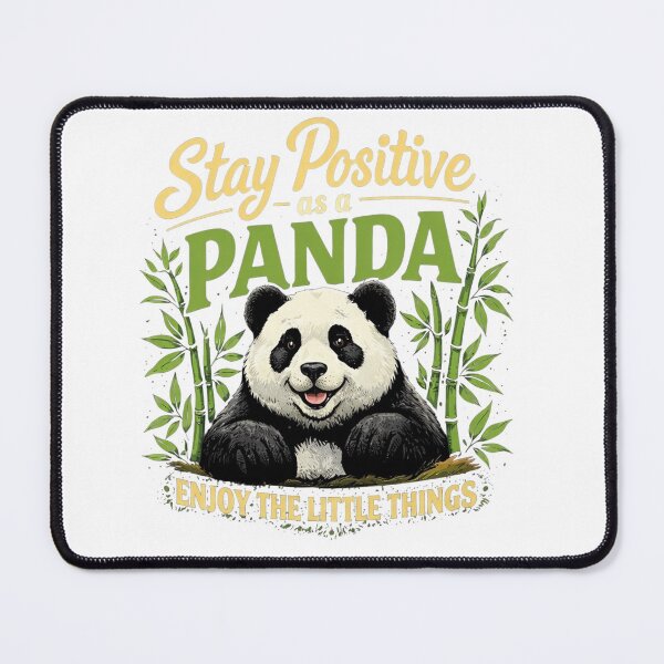 Item preview, Stay positive as a panda designed and sold by Intent23.