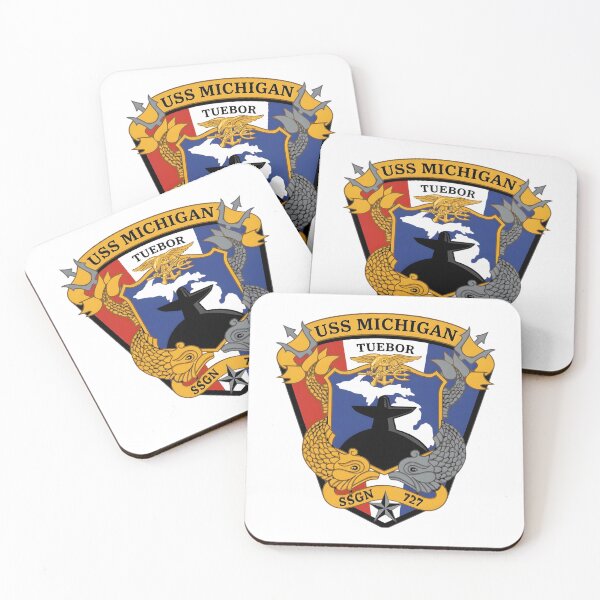 Item preview, The Official Crest of USS Michigan (SSGN 727) designed and sold by CharlieDesings.