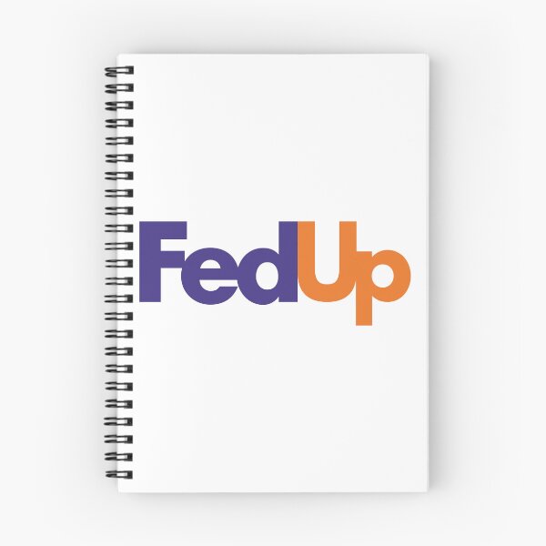 Item preview, FedUp designed and sold by the-craft-shop.