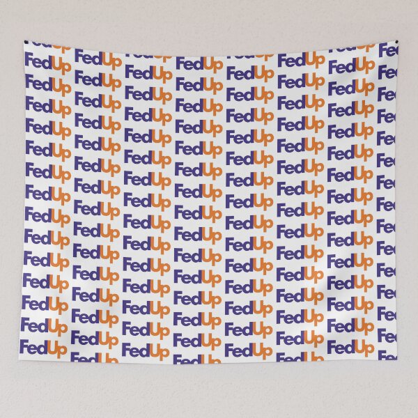 Item preview, FedUp designed and sold by the-craft-shop.