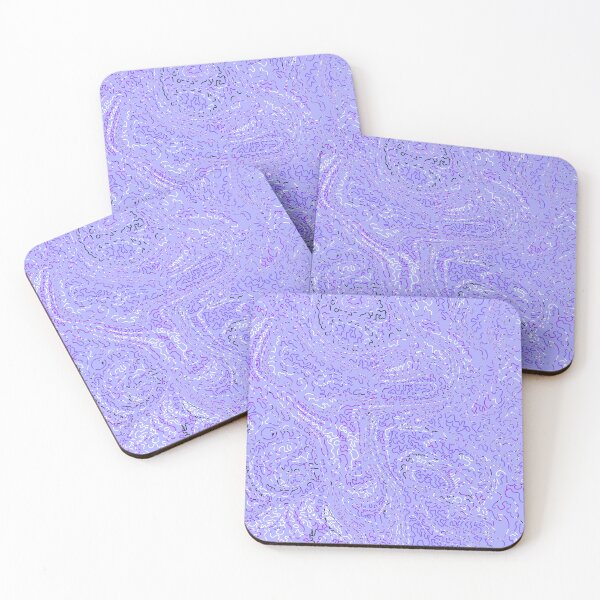 Item preview, Bold Purple and White Abstract Doodle Design designed and sold by Zeddessay.