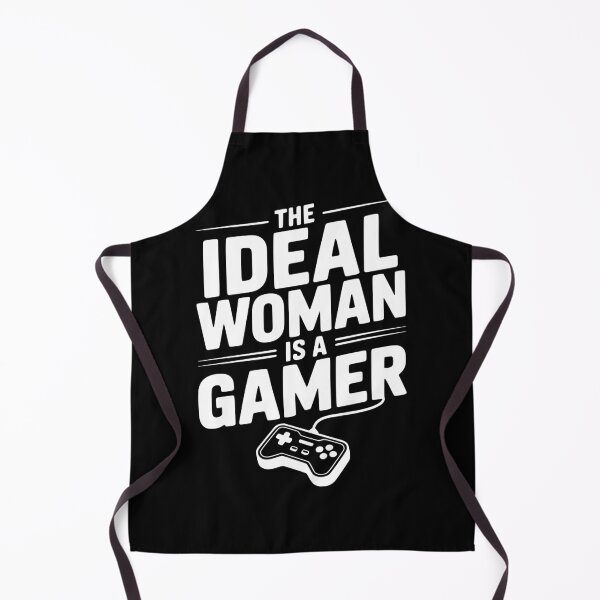 Item preview, The Idea Woman Is a Gamer designed and sold by Frank Ring.