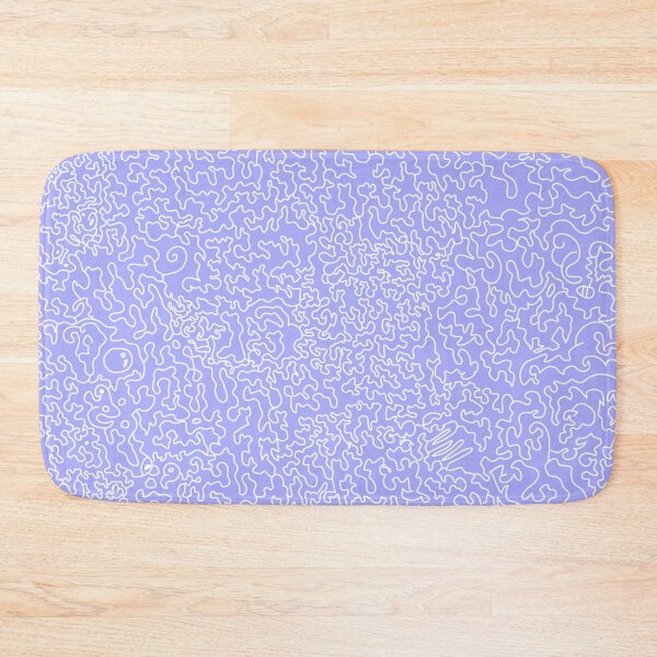 Item preview, Blue and White Abstract Doodle Design designed and sold by Zeddessay.