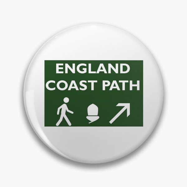 Item preview, England Coast Path designed and sold by Broken Antler Designs .