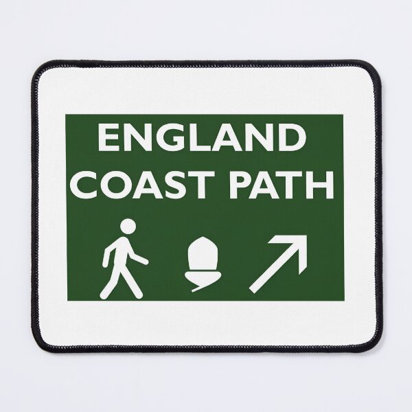 Item preview, England Coast Path designed and sold by Broken Antler Designs .