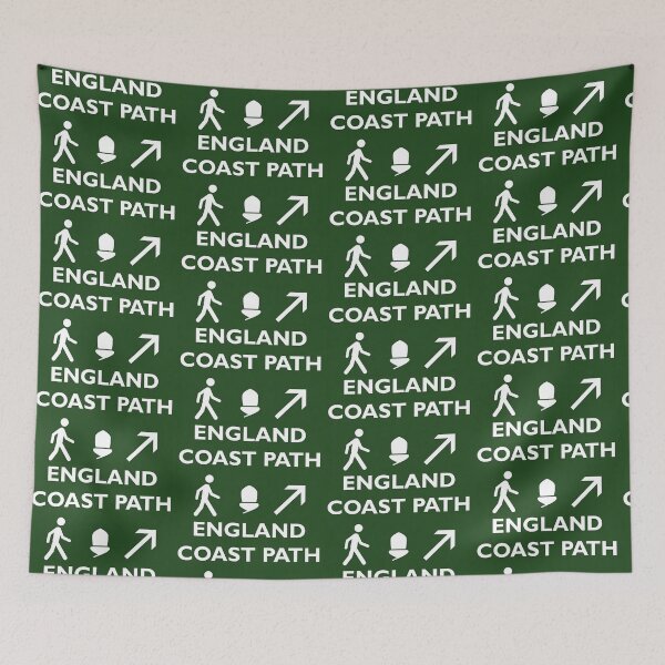 Item preview, England Coast Path designed and sold by Broken Antler Designs .