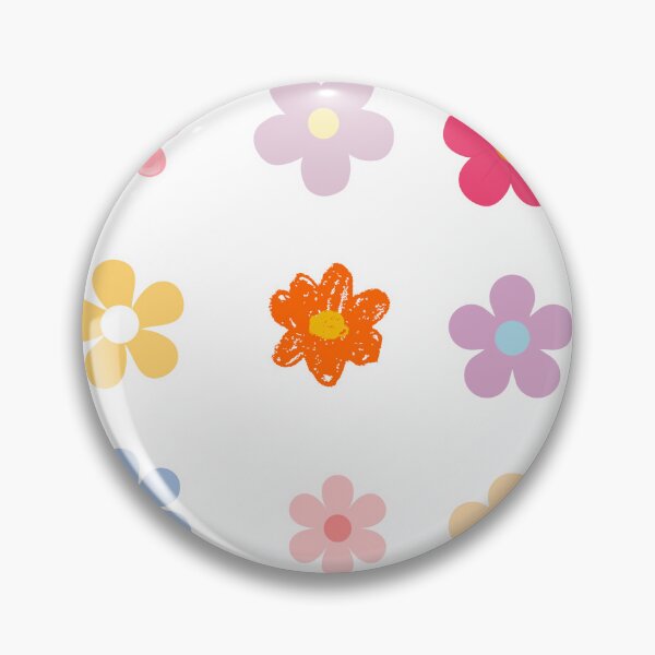 Item preview, Simple Colorful Flower Sticker Sheet designed and sold by KrisGraphic45.