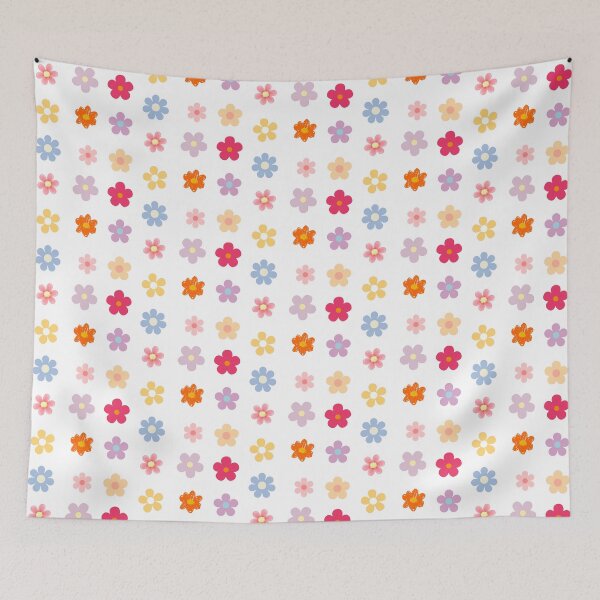 Item preview, Simple Colorful Flower Sticker Sheet designed and sold by KrisGraphic45.