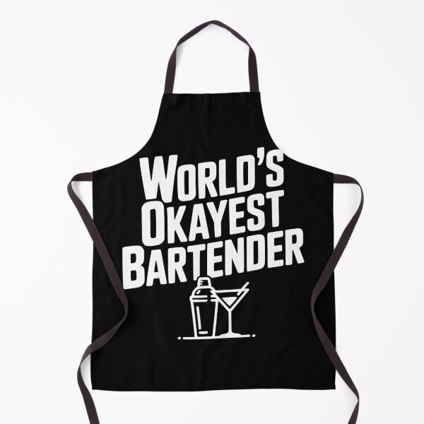 Item preview, World's Okayest Bartender designed and sold by Frank Ring.