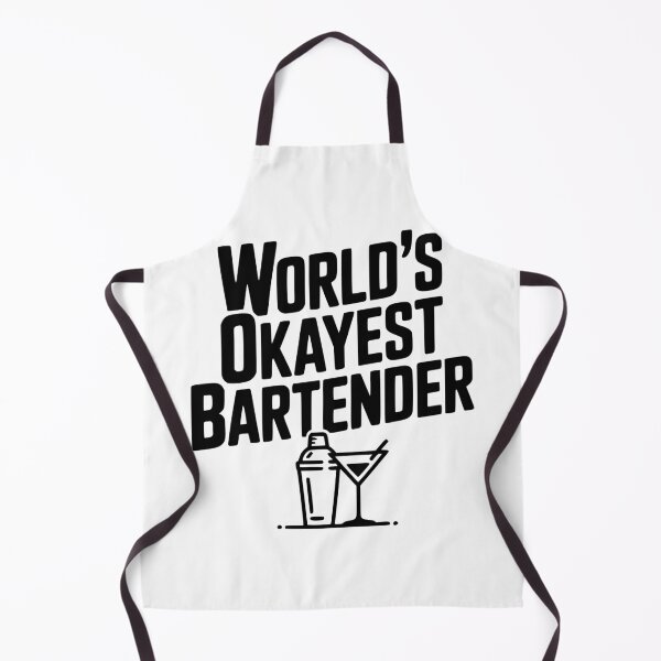 Item preview, World's Okayest Bartender designed and sold by Frank Ring.