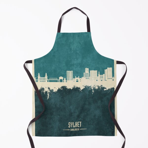Item preview, Sylhet Bangladesh Skyline designed and sold by ArtPrints.