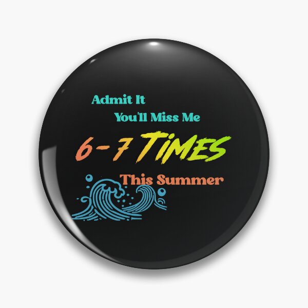 Artikelvorschau, Gib es zu, du wirst mich diesen Sommer 6-7 Mal vermissen! Lustiges Sommerurlaubs-Shirt entworfen und verkauft von La-Nuna.