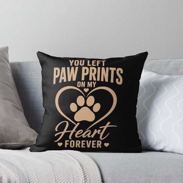 Item preview, You Left Paw Prints On My Heart Forever – Dog Memorial Shirt, Pet Loss Gift, Dog Lover Tribute Design designed and sold by RALYSHOP.