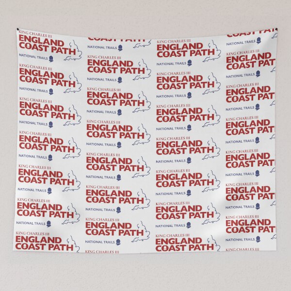 Item preview, England Coast Path designed and sold by Broken Antler Designs .
