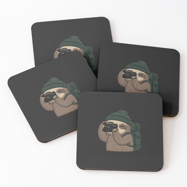 Item preview, Cute Photographer Sloth Embroidery Design – Creative Hobby, Camera Lover, Kawaii Artist Aesthetic designed and sold by ColorSplash123.