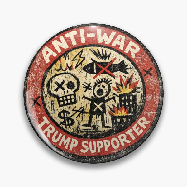 Item preview, Anti-War Trump Supporter designed and sold by DIRTYDUNNZ.