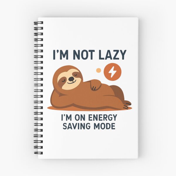Item preview, Lazy Humor Shirt – Energy Saving Mode Funny Work Quote designed and sold by PeterskyDesign.