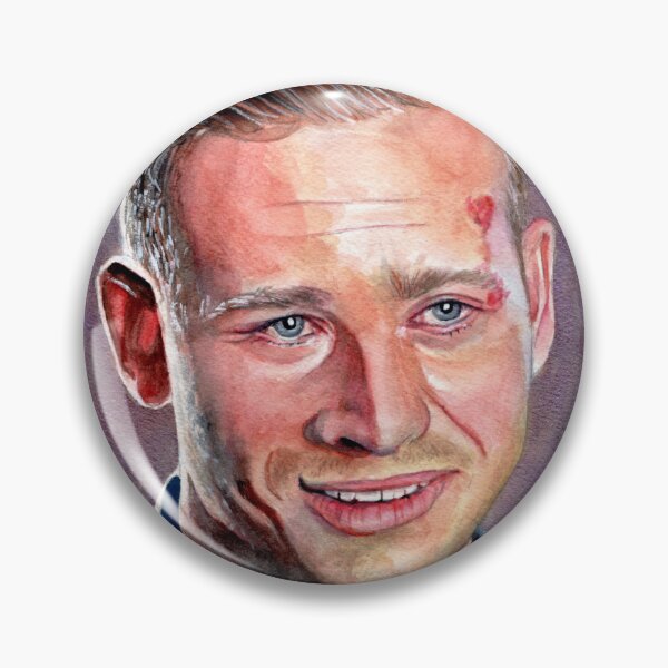 Item preview, Portrait of Evan Buckley designed and sold by sidewinder-art.