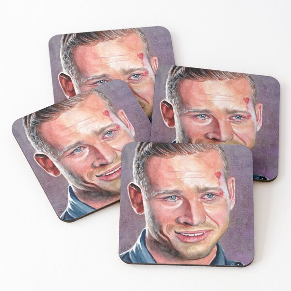 Item preview, Portrait of Evan Buckley designed and sold by sidewinder-art.