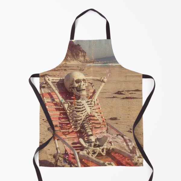 Item preview, Dead and Tired – Vintage Skeleton Beach California Graphic designed and sold by Glitch Ink.