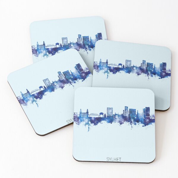 Item preview, Sylhet Bangladesh Skyline designed and sold by ArtPrints.