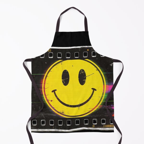 Item preview, 90s Smiley Glitch Aesthetic – Vintage VHS Grunge designed and sold by PLUSHIWORLDtm.
