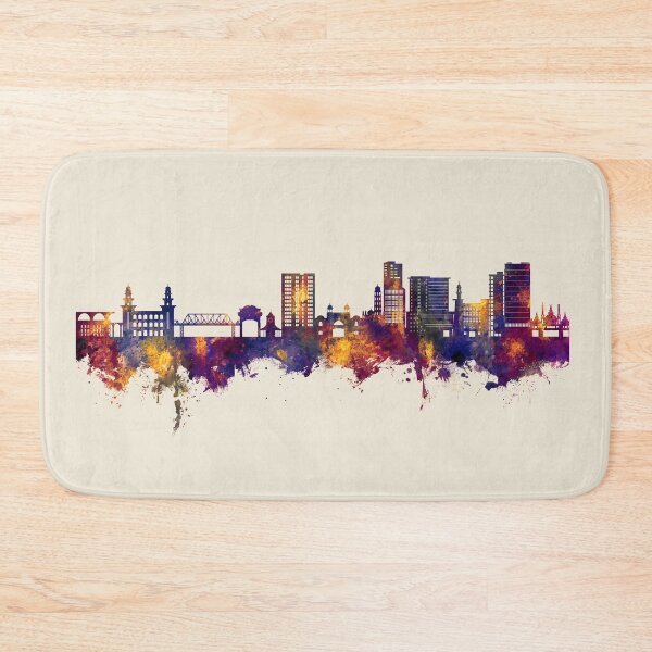 Item preview, Sylhet Bangladesh Skyline designed and sold by ArtPrints.