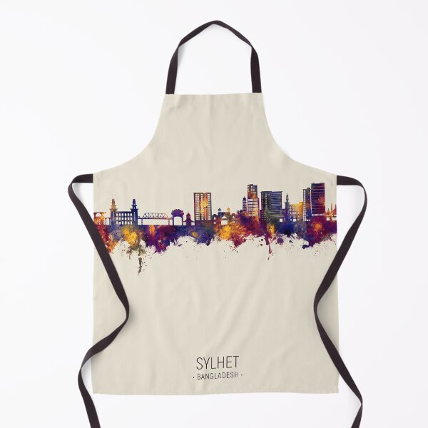 Item preview, Sylhet Bangladesh Skyline designed and sold by ArtPrints.