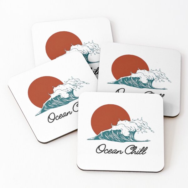 Item preview, Ocean Chill - Retro Sunset Wave Minimalist Graphic designed and sold by Turkuazofficial.
