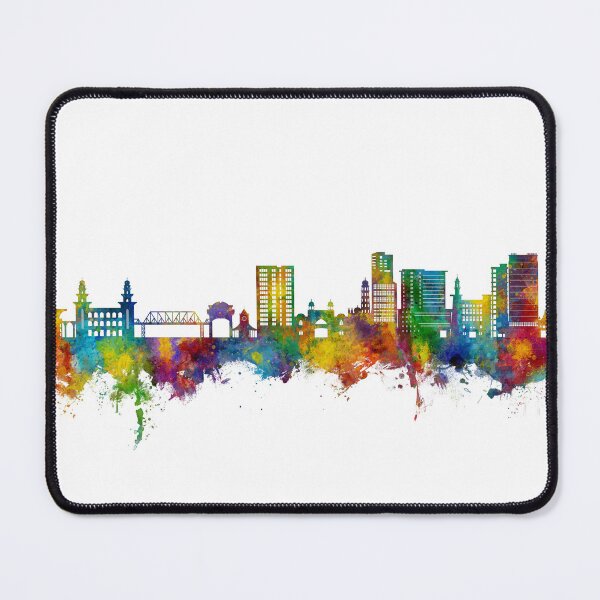 Item preview, Sylhet Bangladesh Skyline designed and sold by ArtPrints.