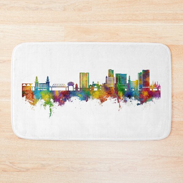 Item preview, Sylhet Bangladesh Skyline designed and sold by ArtPrints.