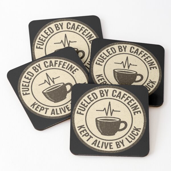 Item preview, Coffee & EKG — Fueled by Caffeine, Guided by Rhythm designed and sold by Hallway-Med.