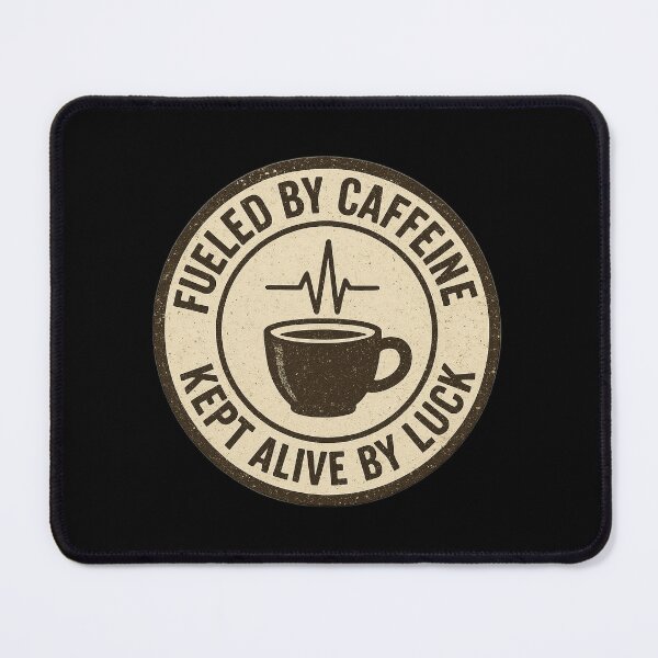 Item preview, Coffee & EKG — Fueled by Caffeine, Guided by Rhythm designed and sold by Hallway-Med.