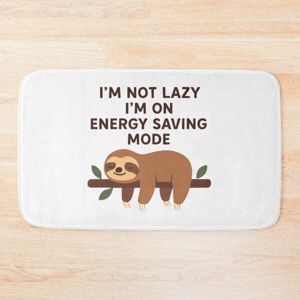 Item preview, Lazy Humor Shirt – Energy Saving Mode Funny Work Quote v2 designed and sold by PeterskyDesign.