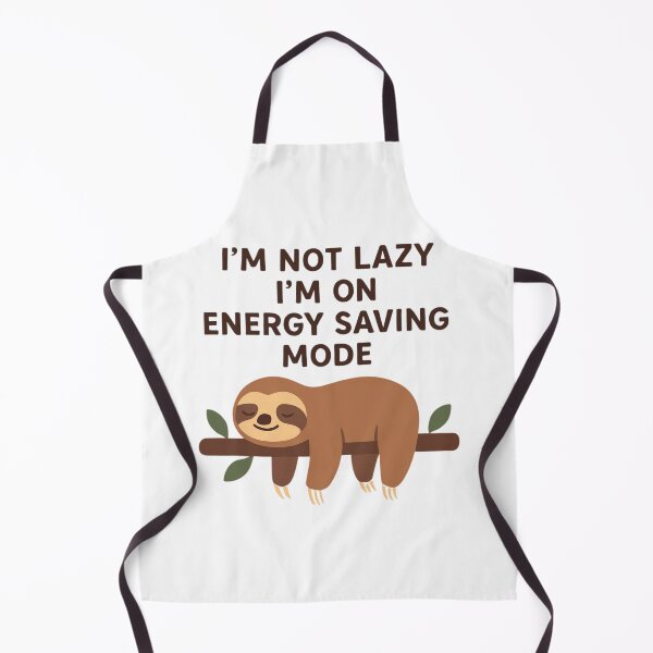 Item preview, Lazy Humor Shirt – Energy Saving Mode Funny Work Quote v2 designed and sold by PeterskyDesign.