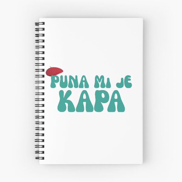 Item preview, Puna Mi Je Kapa Retro Sarcastic Quote designed and sold by Ziva26.
