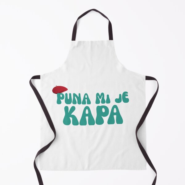 Item preview, Puna Mi Je Kapa Retro Sarcastic Quote designed and sold by Ziva26.