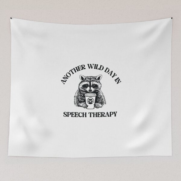 Item preview, Vintage Retro Another Wild Day In Speech Therapy designed and sold by Thread&Fable.