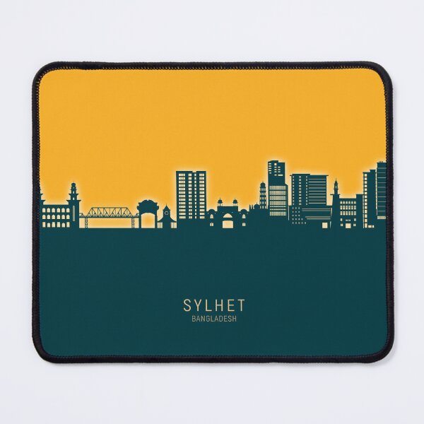 Item preview, Sylhet Bangladesh Skyline designed and sold by ArtPrints.